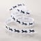 5/8" x 7yd. Black & White Horses Faux Linen Ribbon by Celebrate It® Classic